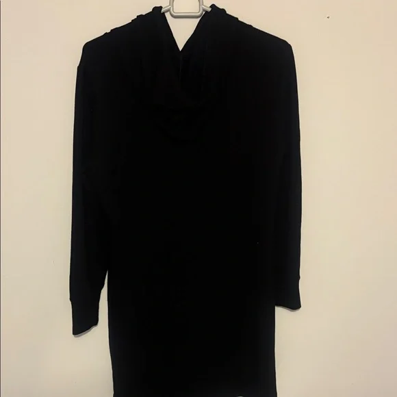 Calvin Klein Black Long Sleeve sweatshirt Dress size Women’s M Like new - Picture 3 of 10